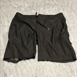 O'Neill Black Hybrid Shorts Lightweight Relaxed Fit